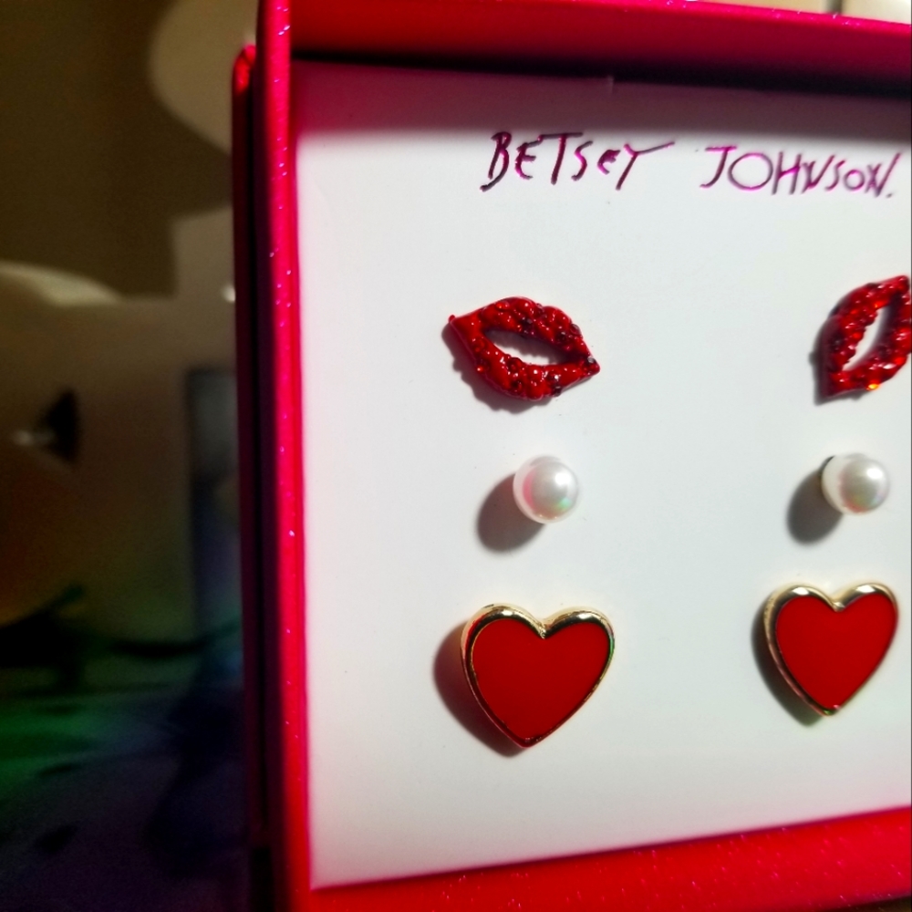 Betsey Johnson earrings